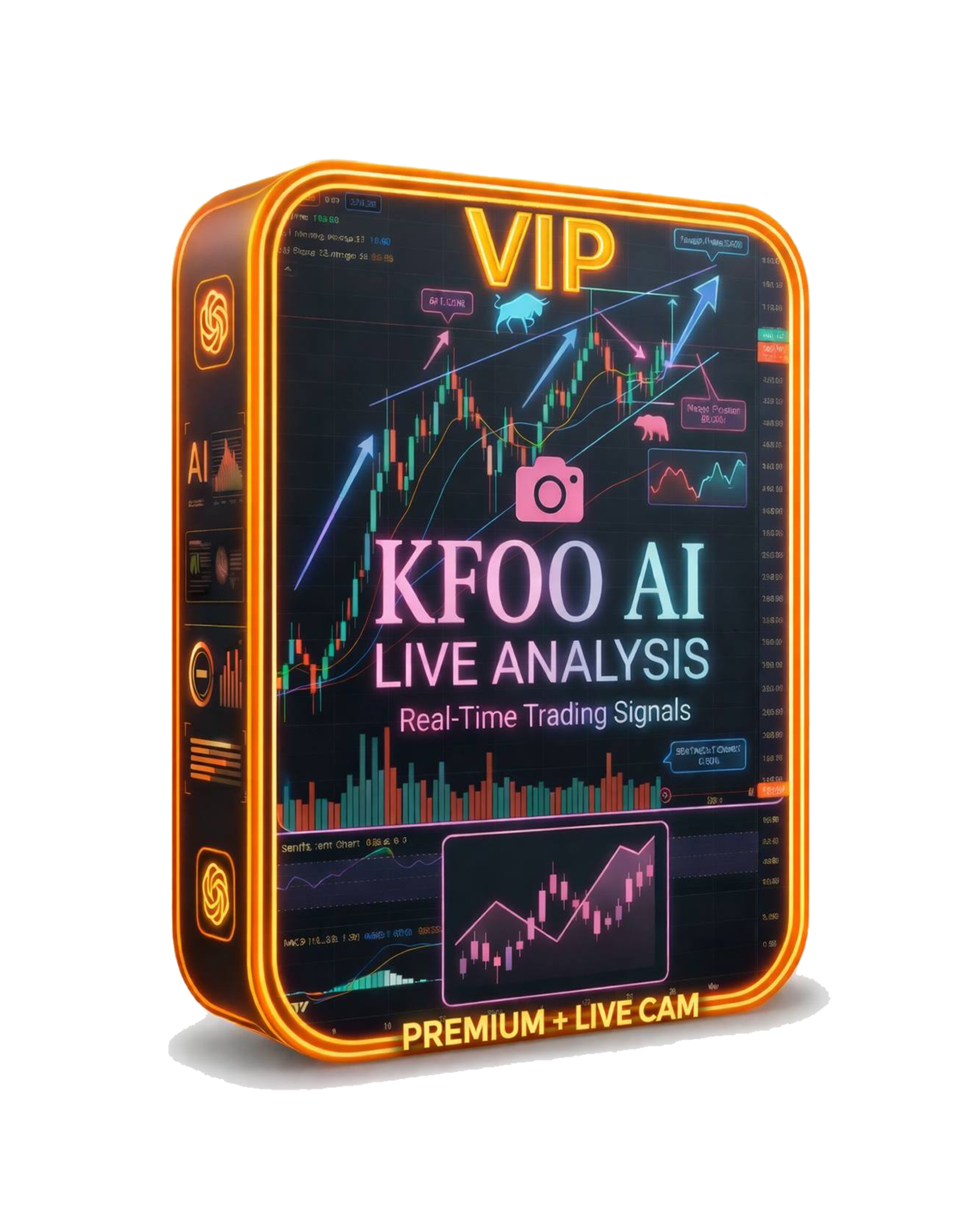 KFOO AI VIP تحليل صورة الشارت بالذكاء الاصطناعي KFOO AI يقوم بتحليل صورة الشارت بدق عالي واعطائك نتئج اكثر من 22 تحليل احترافي مع تحليل لحظي ونسبة الاتجاة المتوقعه