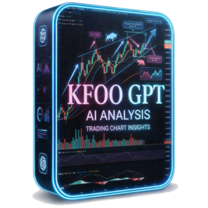 تحليل صورة الشارت بالذكاء الاصطناعي KFOO AI يقوم بتحليل صورة الشارت بدق عالي واعطائك نتئج اكثر من 22 تحليل احترافي مع تحليل لحظي ونسبة الاتجاة المتوقعه